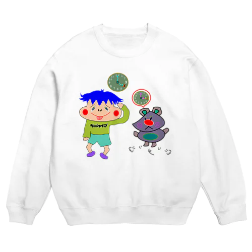 おやつどおした！（怒） Crew Neck Sweatshirt