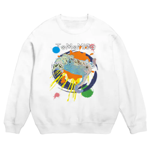 paint cat - ToMoMiSa - Crew Neck Sweatshirt