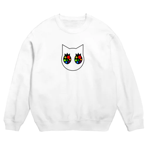 七色の目 Crew Neck Sweatshirt