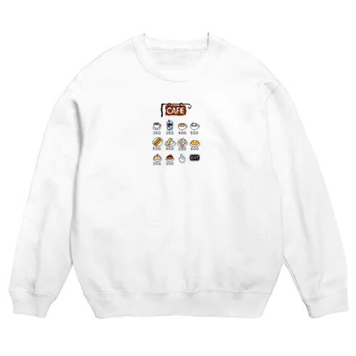 CAFE MENU Crew Neck Sweatshirt