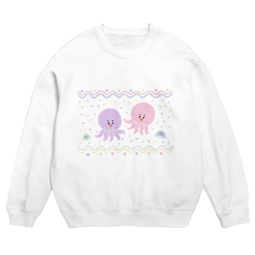 タコちゃんズ Crew Neck Sweatshirt