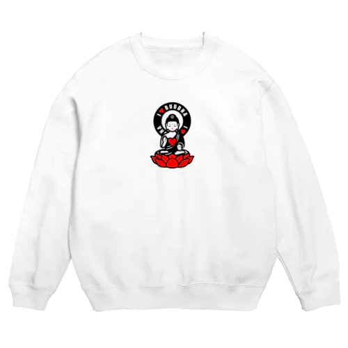 I ♡ BUDDHA Crew Neck Sweatshirt