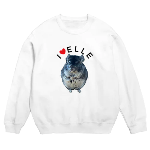 チンチラのエル君 Crew Neck Sweatshirt