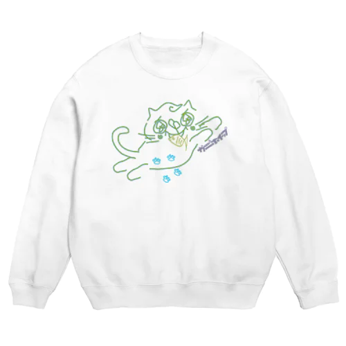 ドロにゃん Crew Neck Sweatshirt