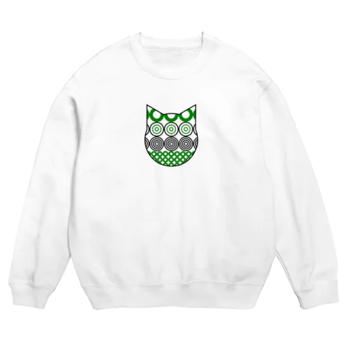 白ネギ＆青ネギ Crew Neck Sweatshirt