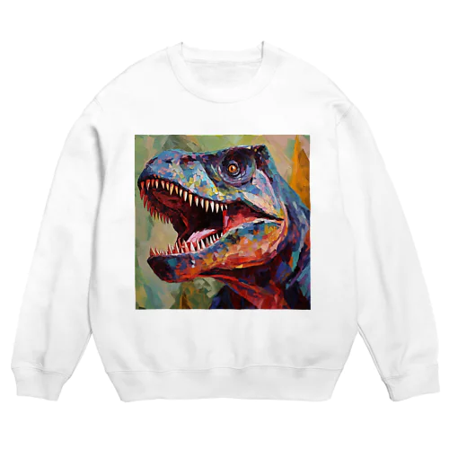 ギガノトサウルス Crew Neck Sweatshirt