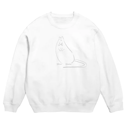 ゆるどぶ#3 Crew Neck Sweatshirt