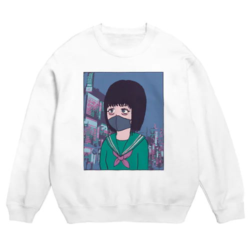 制服地雷系女子₍ ^. ̫ .^ ₎ Crew Neck Sweatshirt