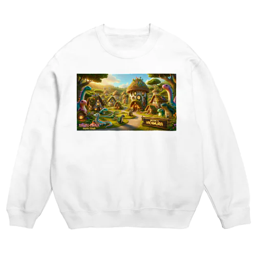 ようこそ、はちゅ村へ！ Crew Neck Sweatshirt