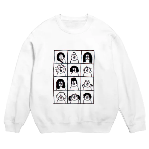 THE 個性 Crew Neck Sweatshirt