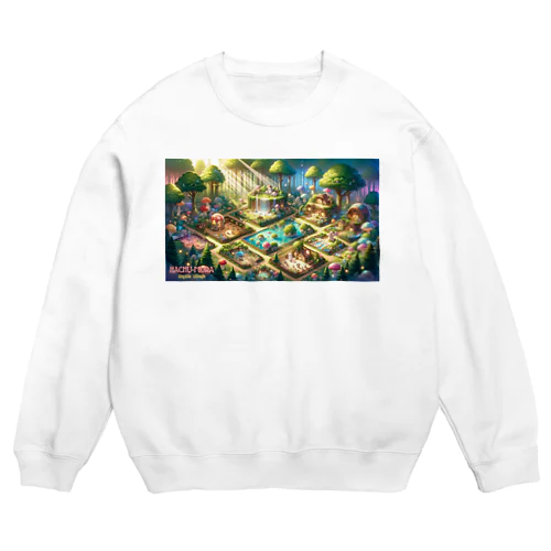 はちゅ村の環境と飼育方法 Crew Neck Sweatshirt