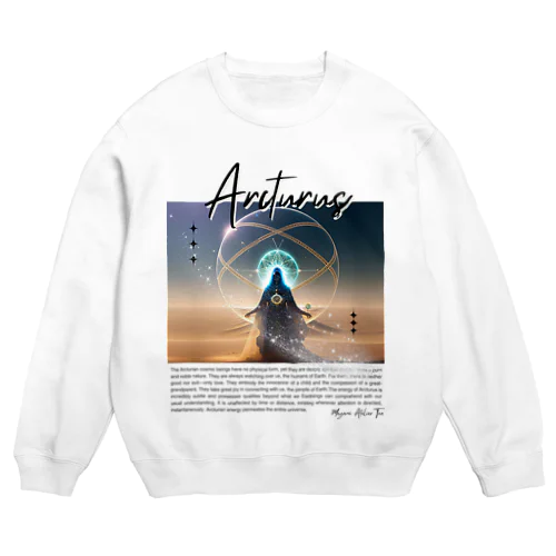 アルクトゥルス　Megami Atelier Tea スターコレクション Crew Neck Sweatshirt