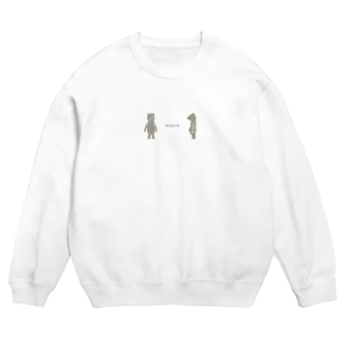 BEACHIN bears b Crew Neck Sweatshirt