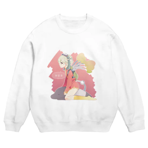 おやすみ Crew Neck Sweatshirt