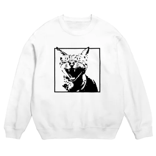 叫びたくなる時だってあるじゃんね Crew Neck Sweatshirt