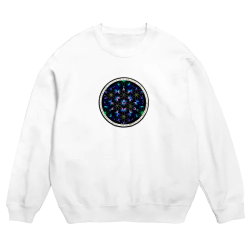 水中花-丸ver. Crew Neck Sweatshirt