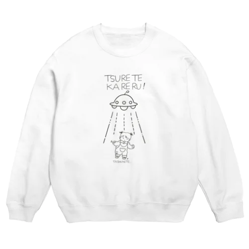 UFOと女の子 Crew Neck Sweatshirt