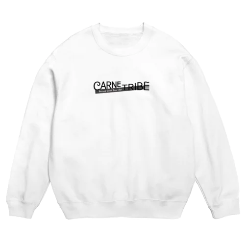 CarneTribe モノクロロゴ スウェット Crew Neck Sweatshirt