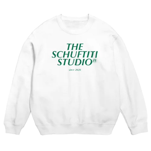 The Schuftiti Studio (グリーン) Crew Neck Sweatshirt