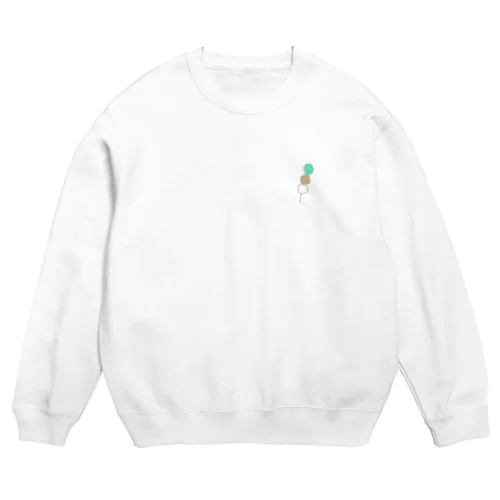 三色団子 Crew Neck Sweatshirt