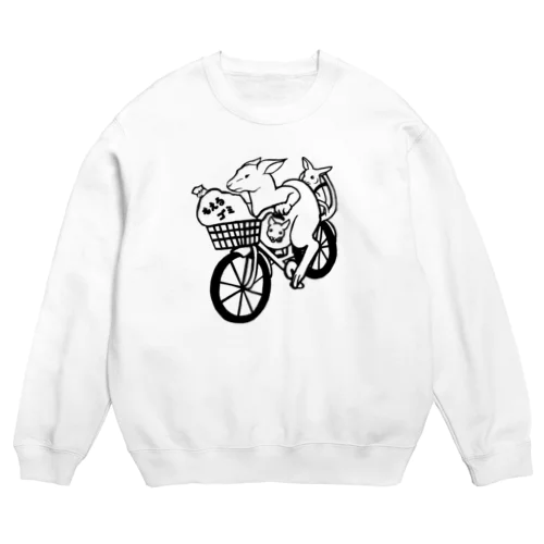 朝の日課 Crew Neck Sweatshirt