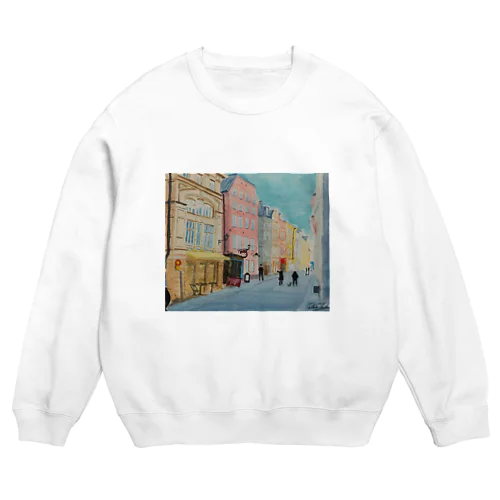 ストックホルムの路地裏 Crew Neck Sweatshirt