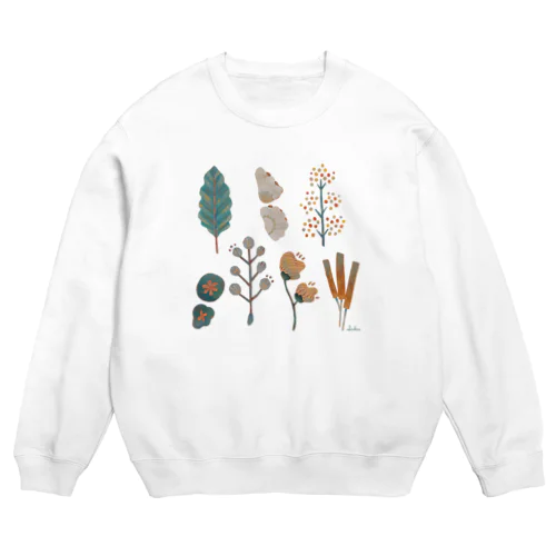 ヘンテコ草 Crew Neck Sweatshirt