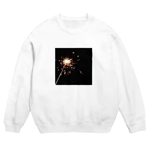 線香花火 Crew Neck Sweatshirt