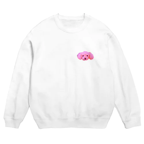 ぴぴぴんく相棒 Crew Neck Sweatshirt