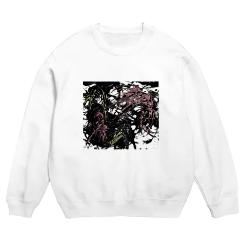 踊る細胞(dark) Crew Neck Sweatshirt