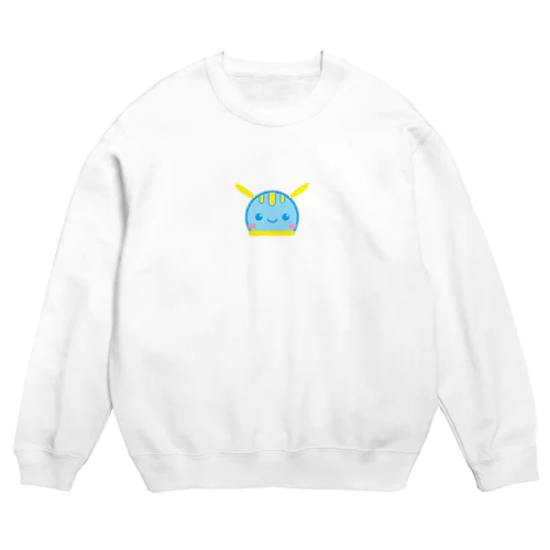 アオウミウシのあーちゃん Crew Neck Sweatshirt