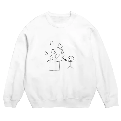 ひもまじくんスウェット Crew Neck Sweatshirt