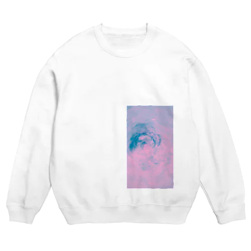 ピンク色の空 Crew Neck Sweatshirt