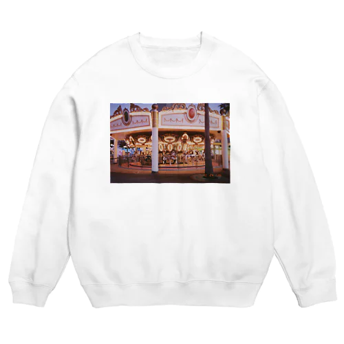 閉園時刻のメリーゴーランド Crew Neck Sweatshirt