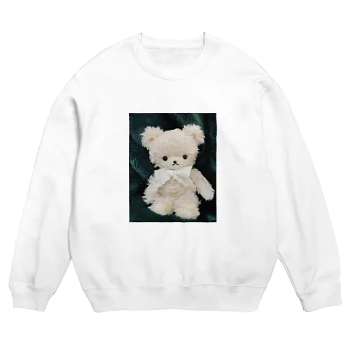 ローズちゃん(ふわふわグリーン) Crew Neck Sweatshirt