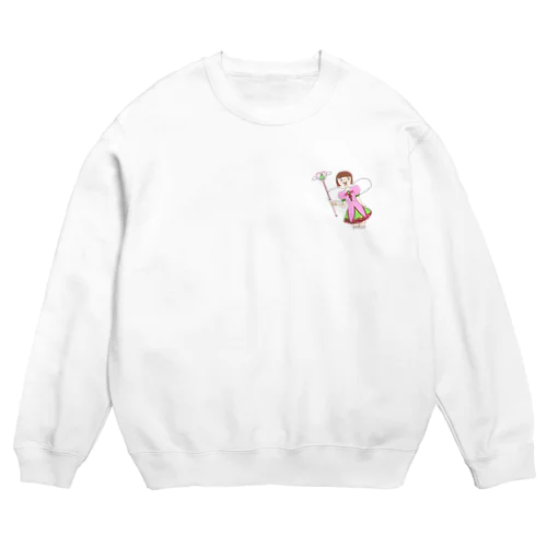 れいなワンポイントスウェット(魔法少女ver.) Crew Neck Sweatshirt