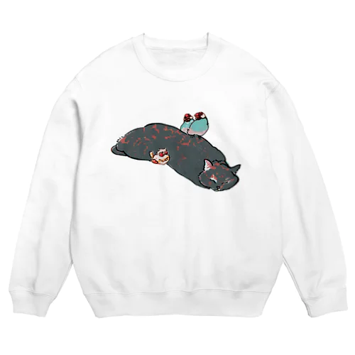 みんなですやすや Crew Neck Sweatshirt