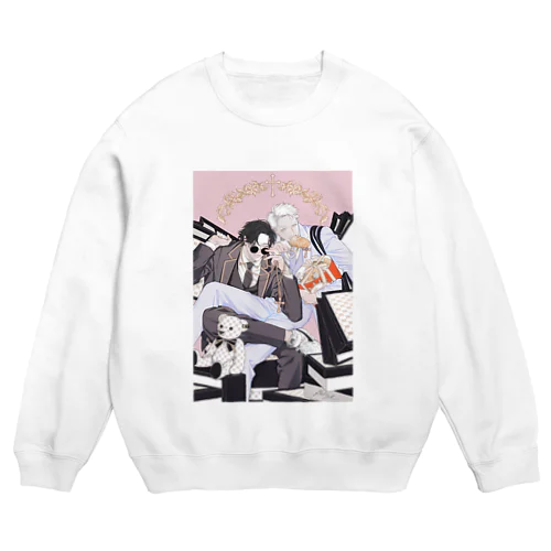 SHOPPING：PINK Crew Neck Sweatshirt