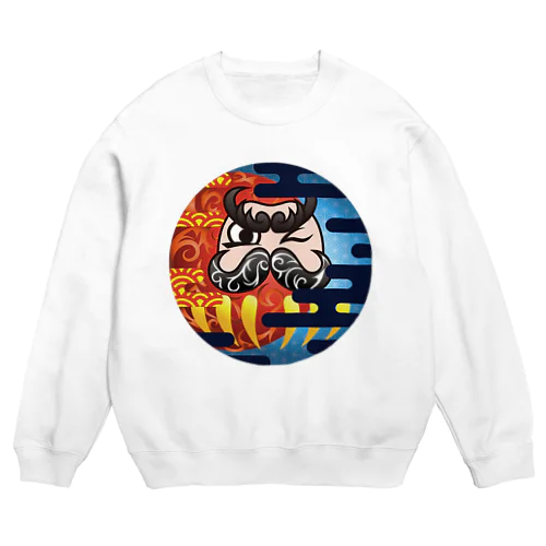 夢限だるま Crew Neck Sweatshirt