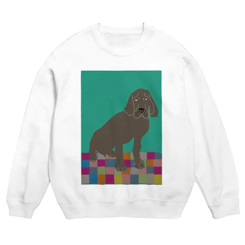 茶犬 Crew Neck Sweatshirt