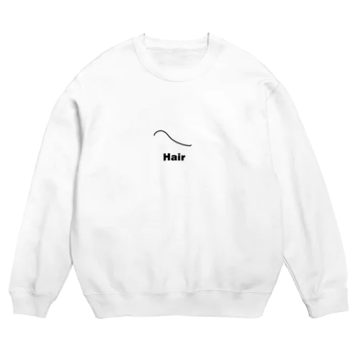 Hair Crew Neck Sweatshirt