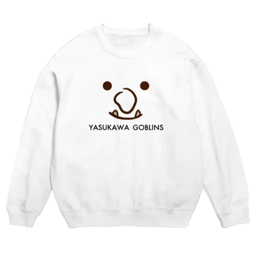 【9colors】ゴビーフェイス(2) Crew Neck Sweatshirt
