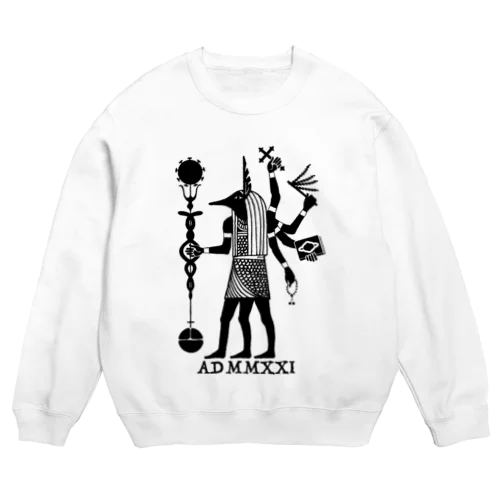 【疫病退散】アヌビエ2021 Crew Neck Sweatshirt