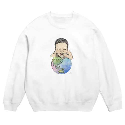 Welcome to the world Crew Neck Sweatshirt