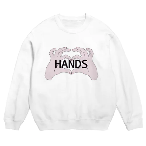 HANDS(HEART) スウェット