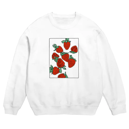 STRAWBERRY Crew Neck Sweatshirt