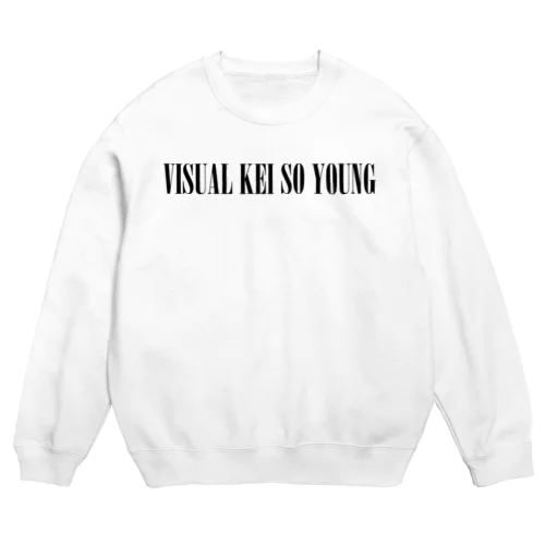 VISUAL KEI SO YOUNG LOGO 001 Crew Neck Sweatshirt