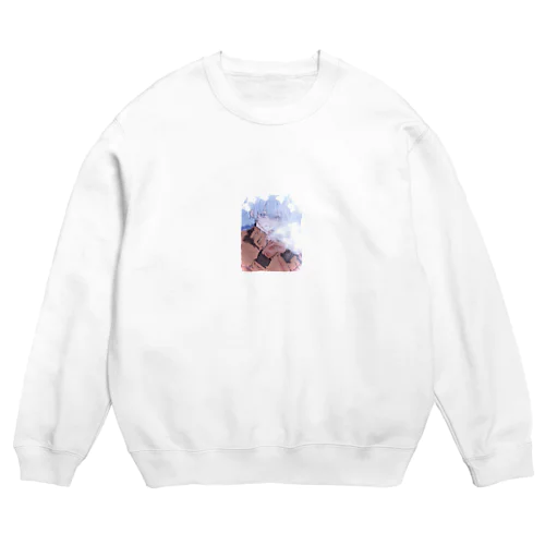 わしの絵どす Crew Neck Sweatshirt