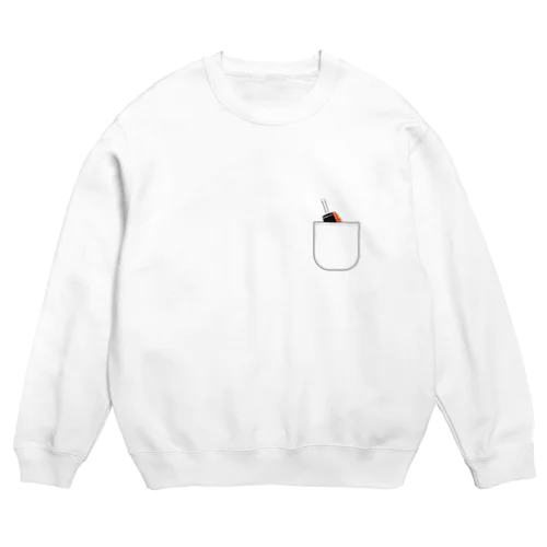 新宿カウボーイ『これペンじゃなくてイクラの軍艦巻き』 Crew Neck Sweatshirt