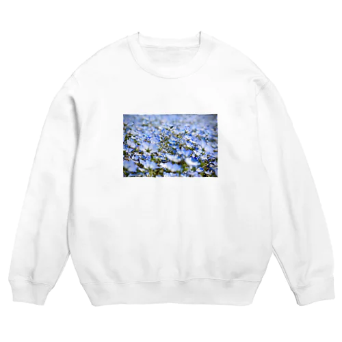 ネモフィラブルー Crew Neck Sweatshirt